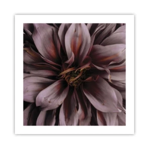 Póster - Corazón floral - 50x50 cm