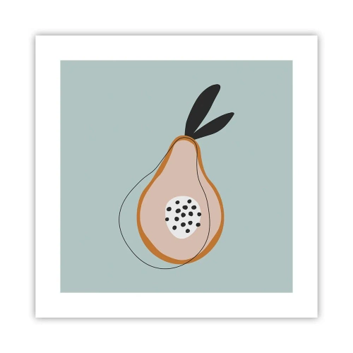 Póster - El interior de la naturaleza - 40x40 cm