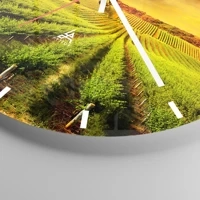 Esfera sin numeración, con rayas