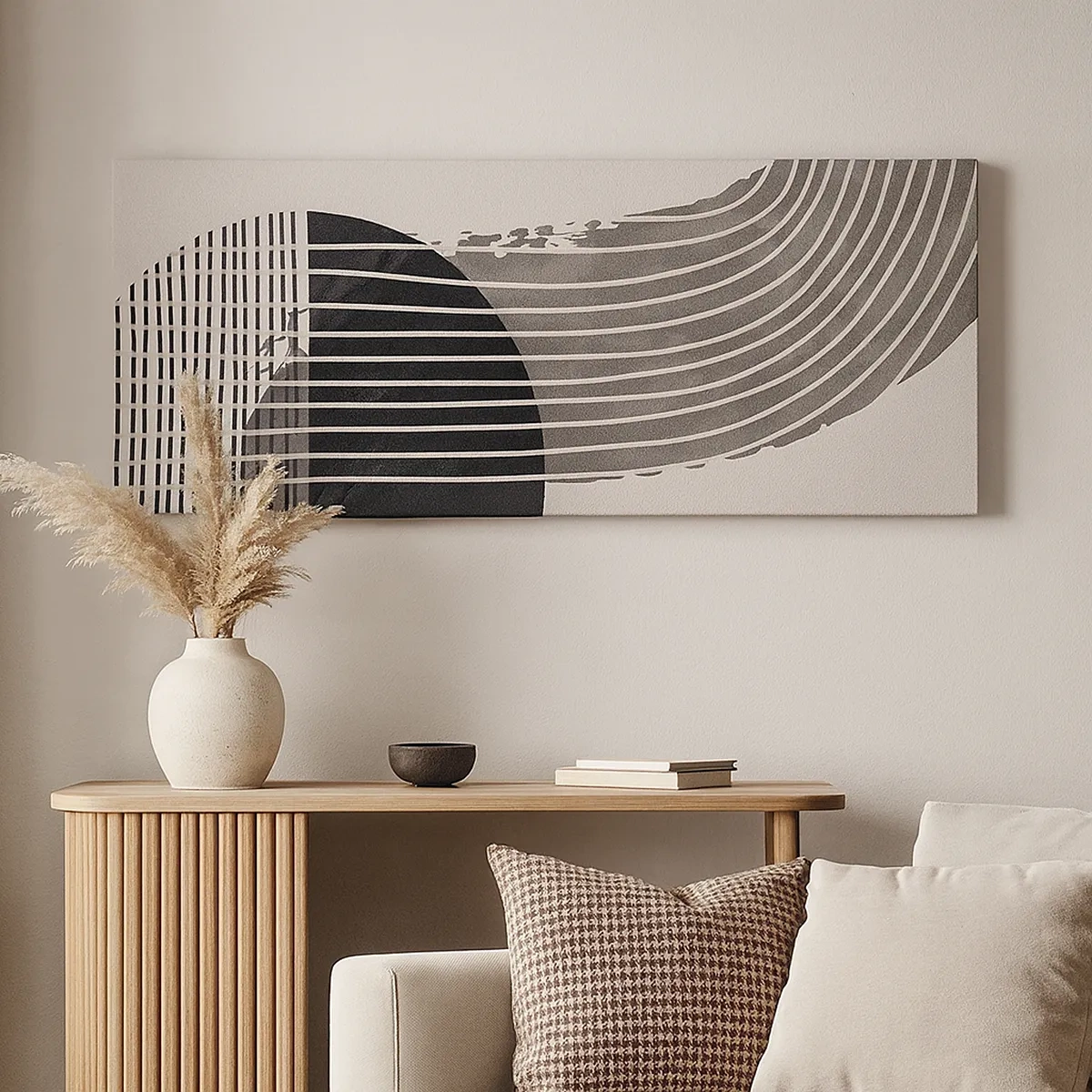 Cuadro sobre lienzo - Impresión de Imagen - Ida y vuelta - 30x30 cm