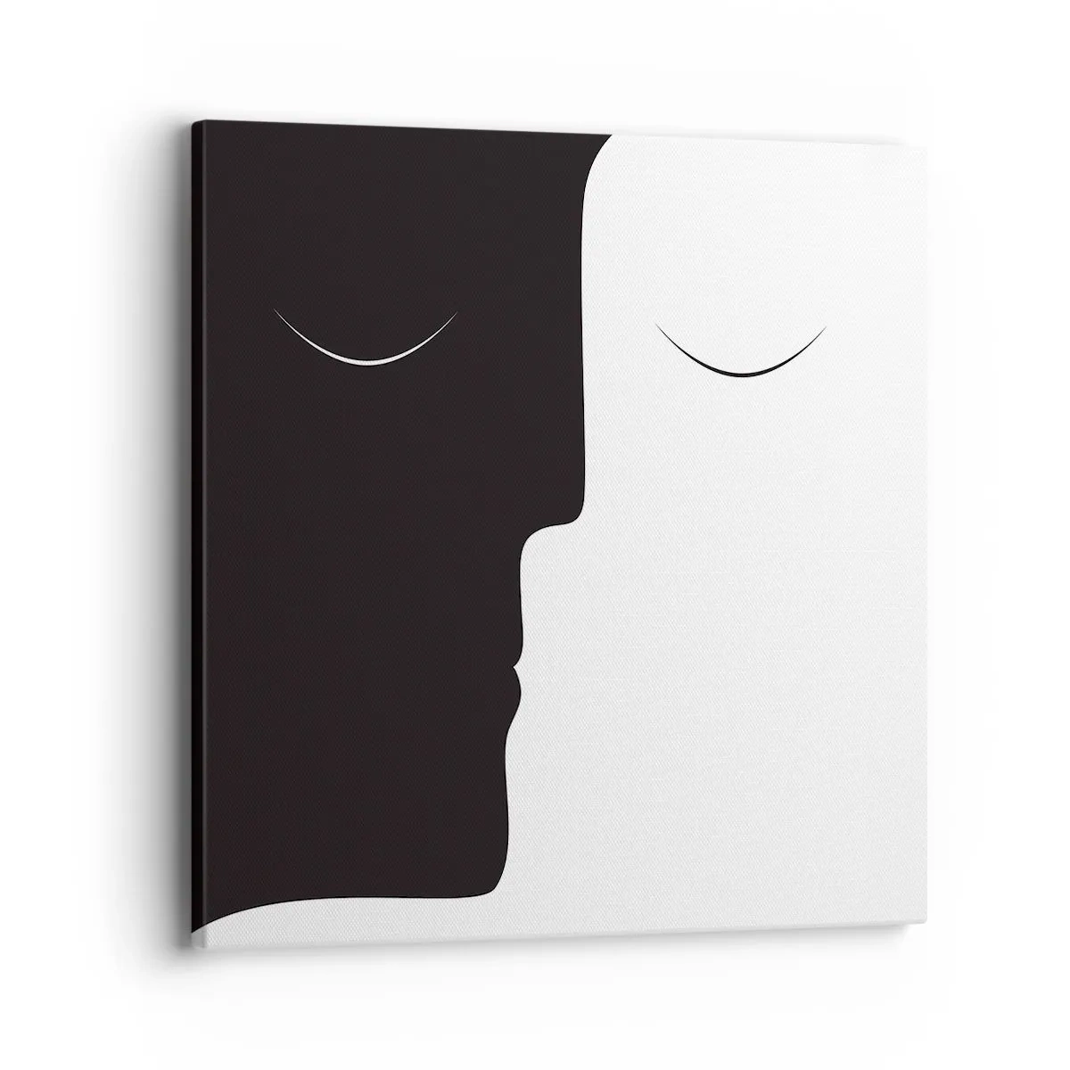 Cuadro sobre lienzo - Impresión de Imagen - Unidad de los opuestos - 40x40 cm