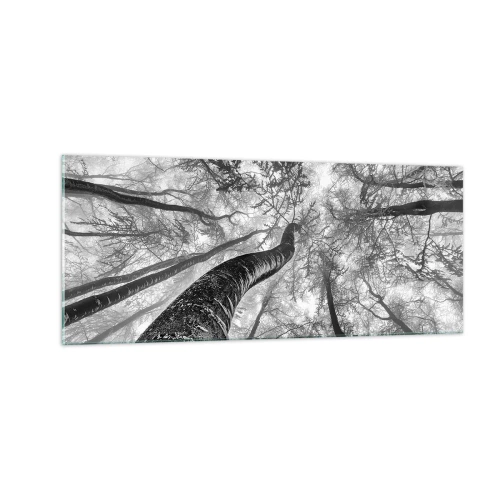 Cuadro sobre vidrio - Impresiones sobre Vidrio - Carrera hacia la luz - 100x40 cm