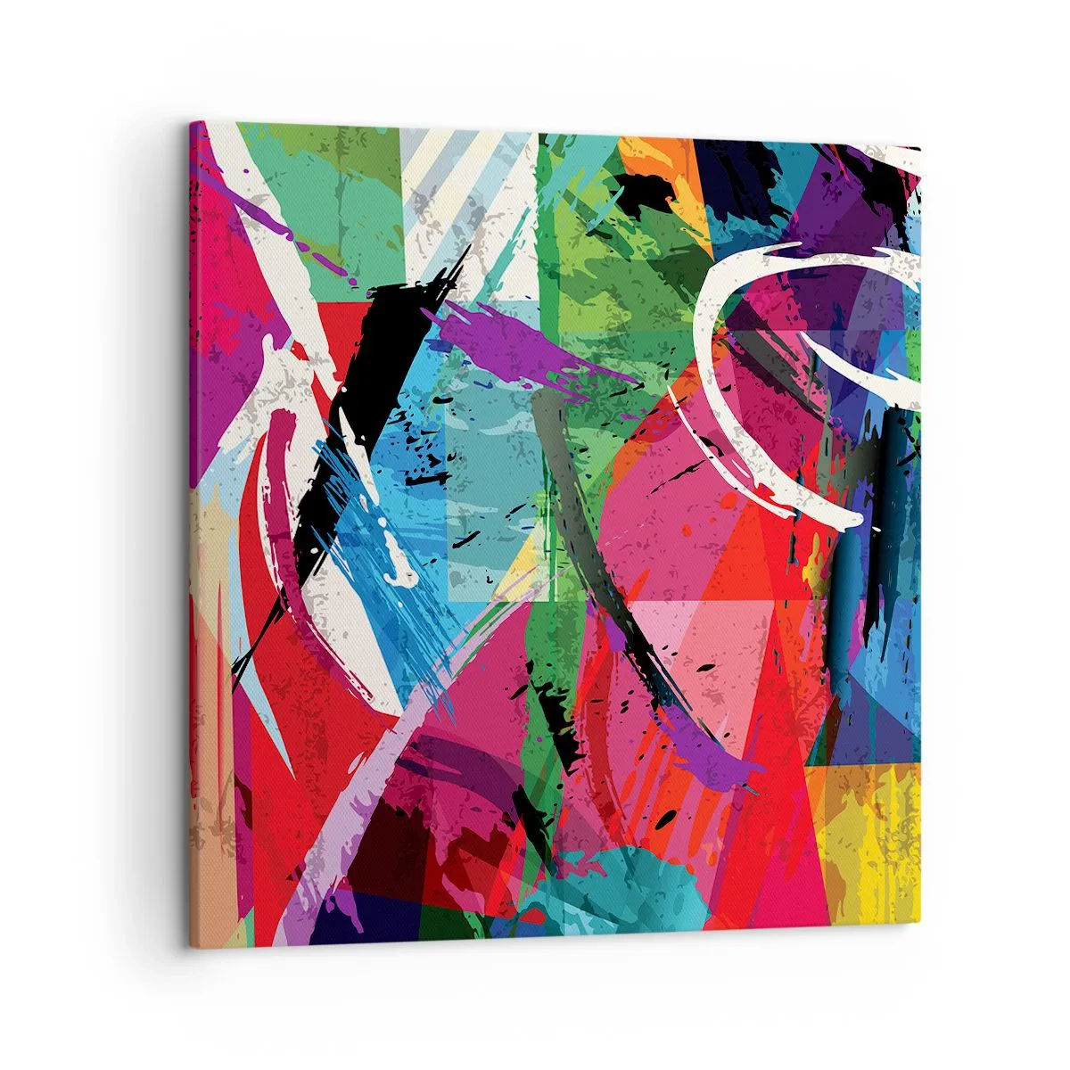 Cuadro sobre lienzo - Impresión de Imagen - Rápido, animado y con efecto - 50x50 cm