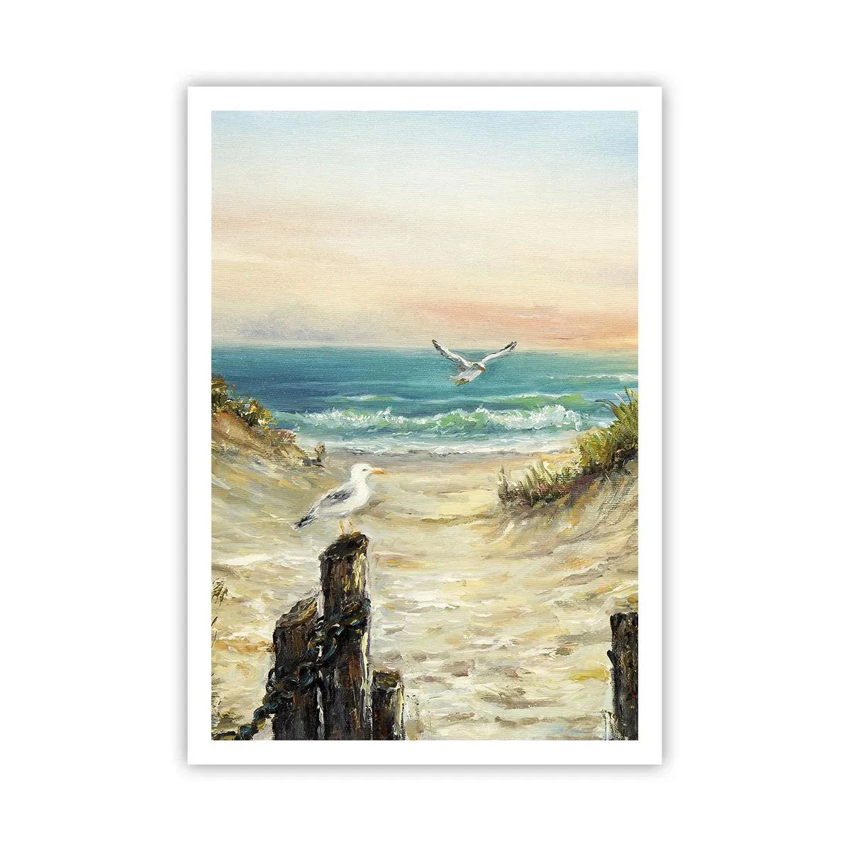 Póster - Un retiro ventoso - 70x100 cm