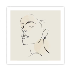 Póster - Una mirada orgullosa - 60x60 cm