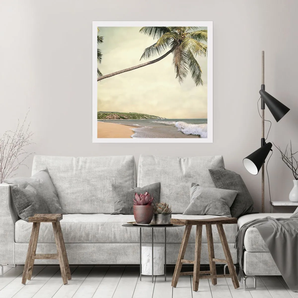 Póster - Sueño tropical - 50x50 cm