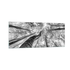 Cuadro sobre vidrio - Impresiones sobre Vidrio - Carrera hacia la luz - 100x40 cm