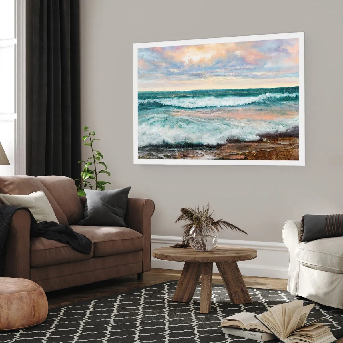 Póster - Aquí suavizarás tu alma - 91x61 cm