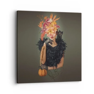 Cuadro sobre lienzo - Impresión de Imagen - Hechizo de bruja - 40x40 cm