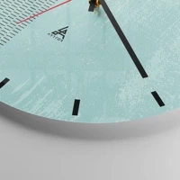 Esfera sin numeración, con rayas