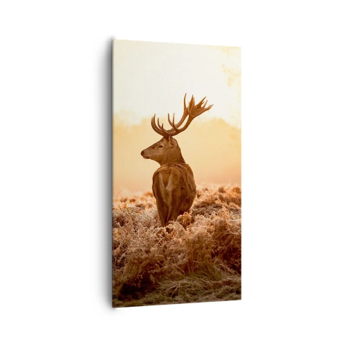 Cuadro sobre lienzo - Impresión de Imagen - Un líder por derecho - 65x120 cm