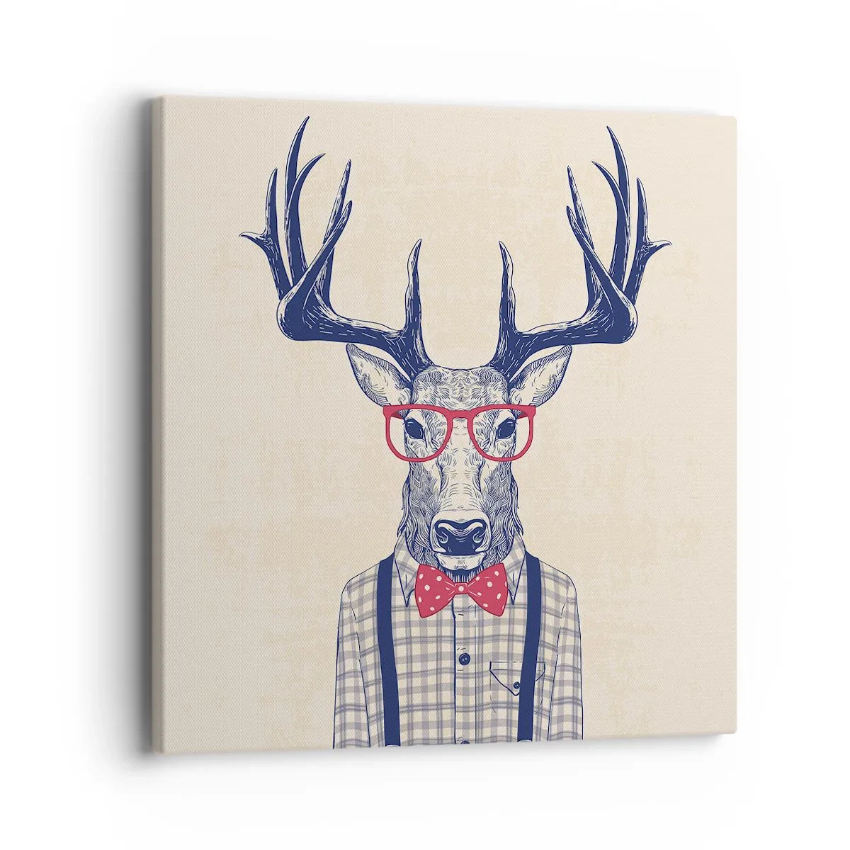 Cuadro sobre lienzo - Impresión de Imagen - Una extravagancia lúdica - 40x40 cm