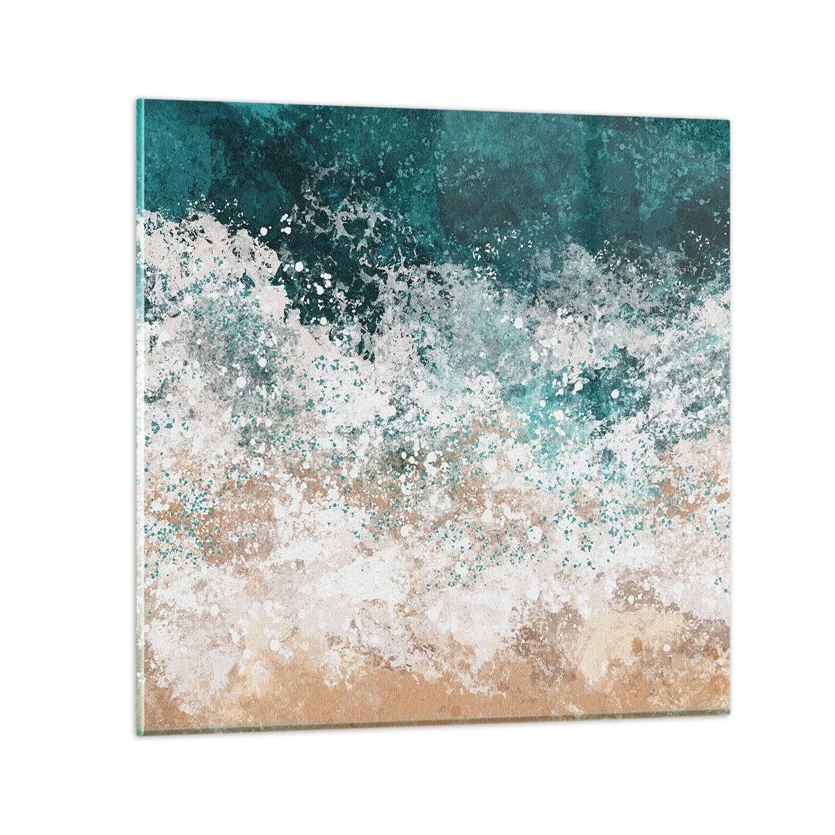 Cuadro sobre vidrio - Impresiones sobre Vidrio - Historias del mar - 40x40 cm