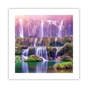 Póster - Escalera al cielo - 40x40 cm