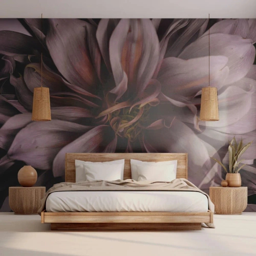 Fotomural Autadhesivo Deluxe Sticker - Corazón floral - Ramo de flores, Dalia, Flor - 400x280 cm
