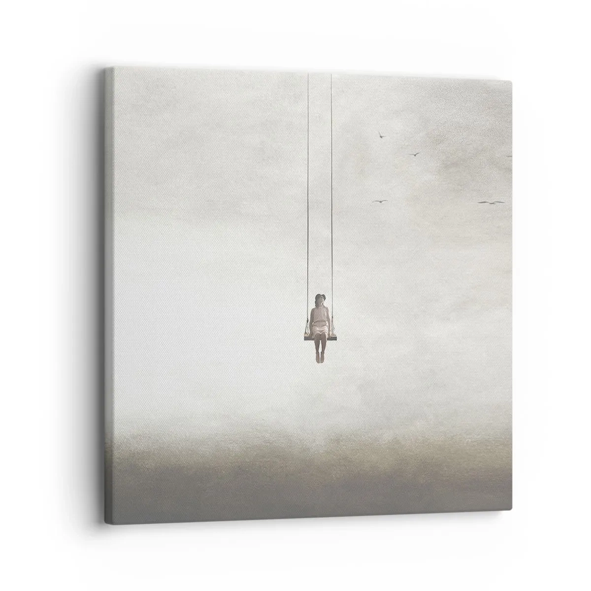 Cuadro sobre lienzo - Impresión de Imagen - El niño que llevamos dentro - 30x30 cm
