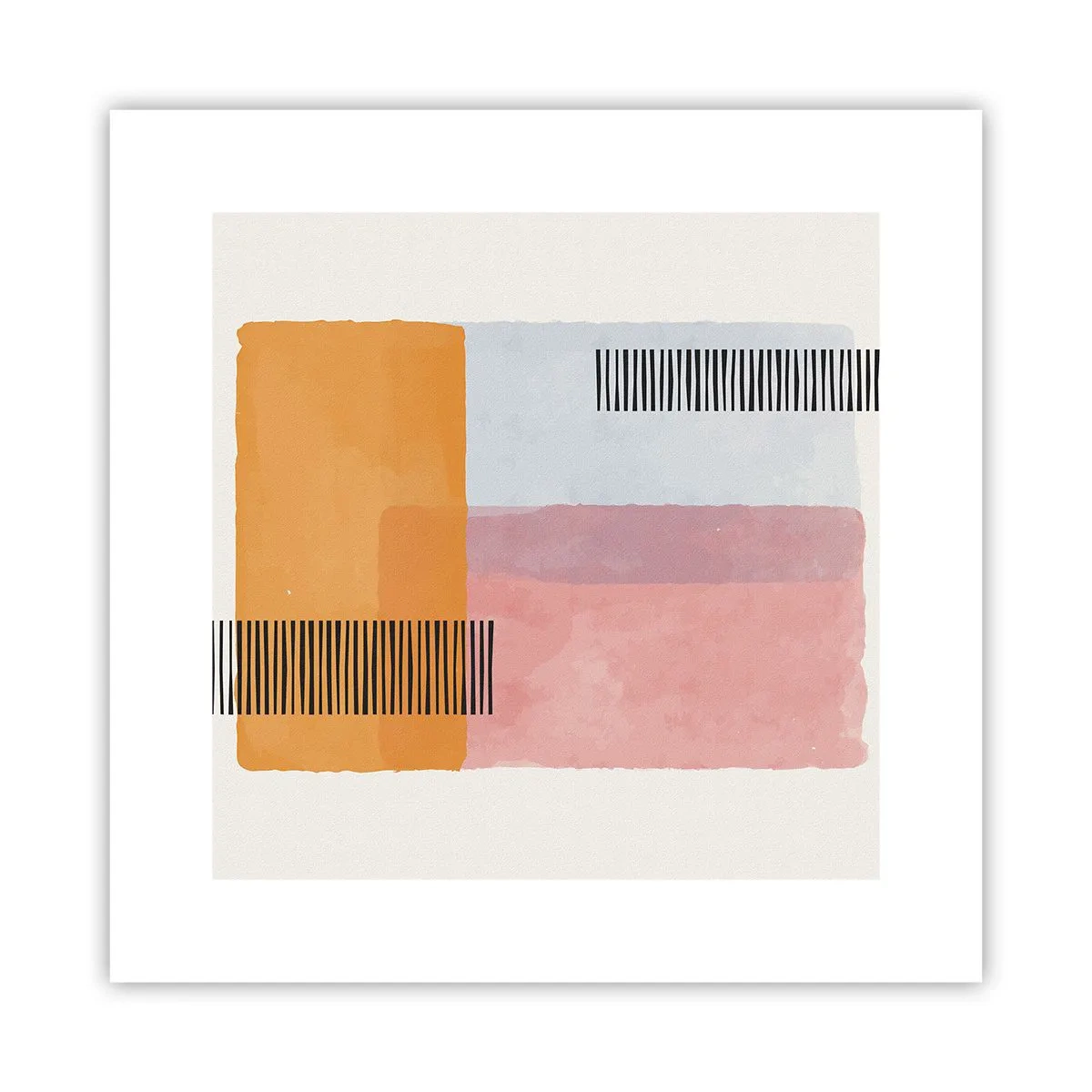 Póster - La rectitud - 30x30 cm