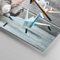 Esfera sin numeración, con rayas