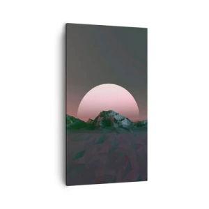 Cuadro sobre lienzo - Impresión de Imagen - En una galaxia muy muy lejana - 45x80 cm