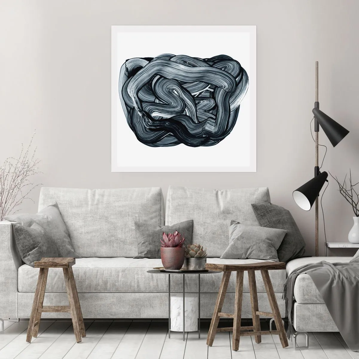 Póster - No es tan sencillo - 40x40 cm