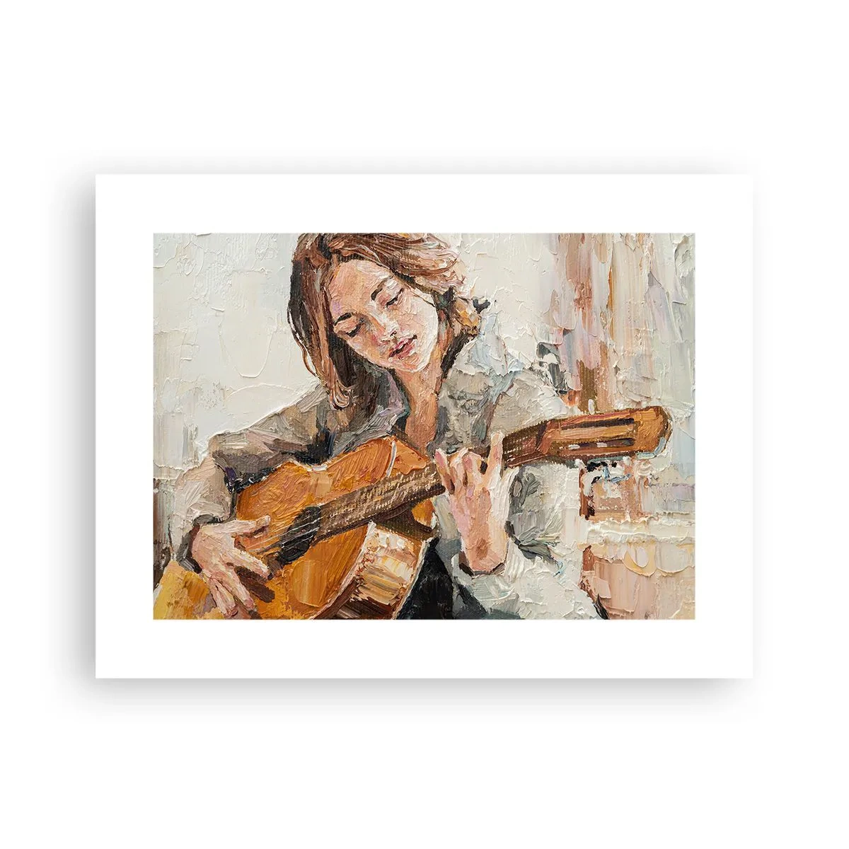Póster - Concierto de guitarra y corazón joven - 40x30 cm