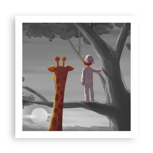 Póster - ¿Está sucediendo de verdad? - 60x60 cm