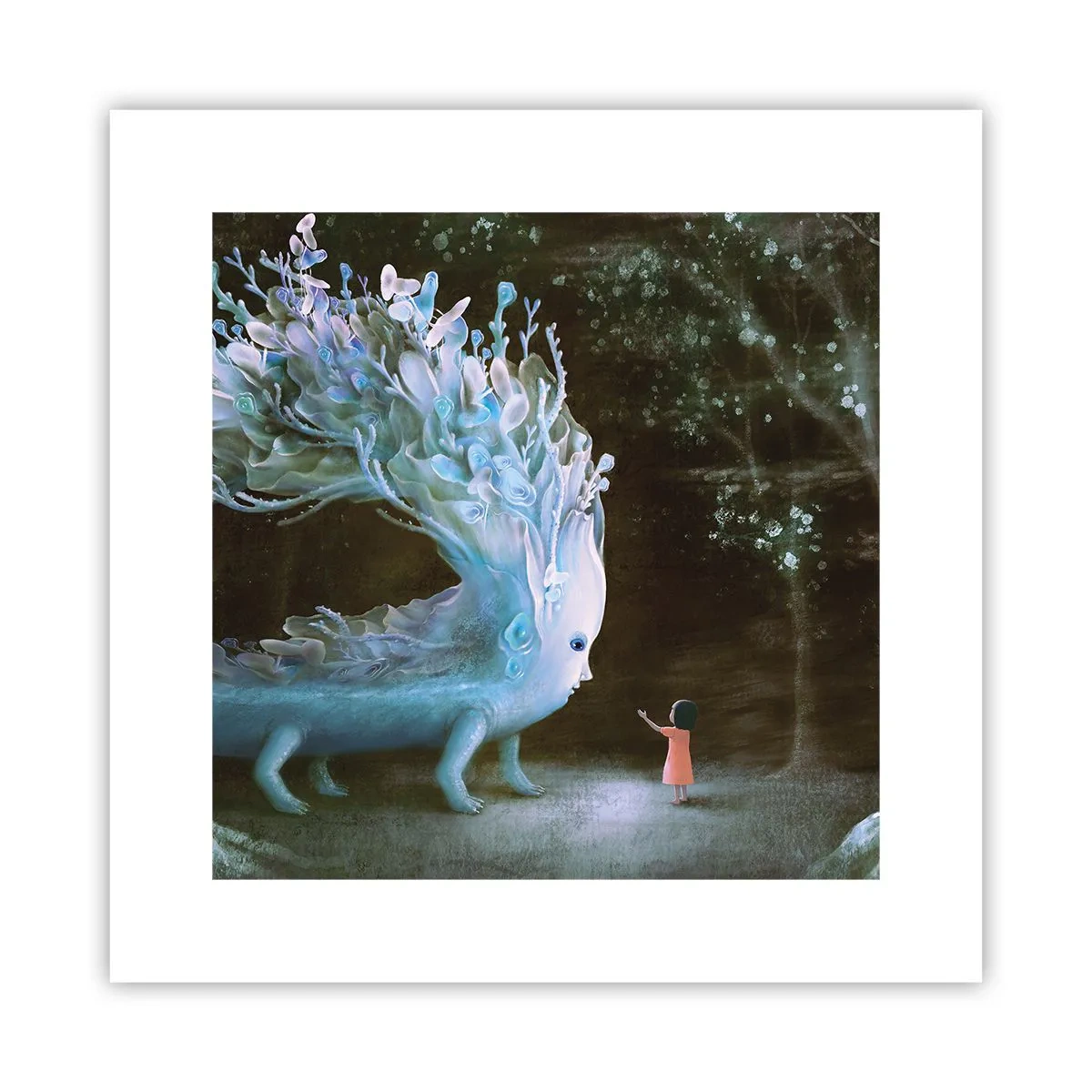 Póster - Una reunión fantástica - 30x30 cm