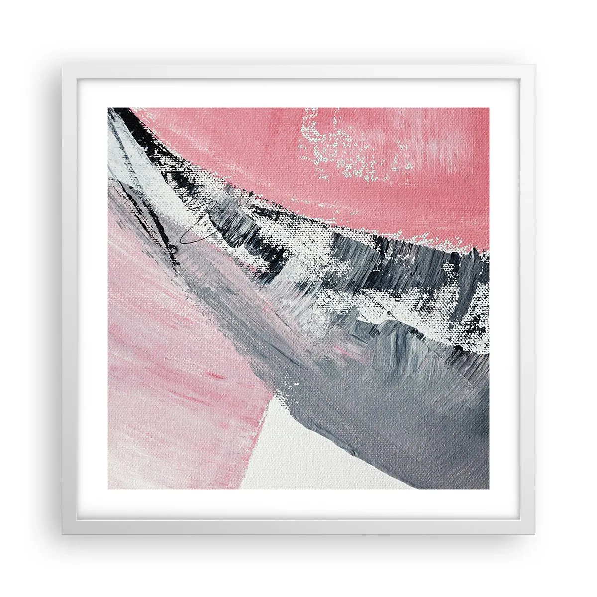 Póster en marco blanco - Composición a juego - 50x50 cm