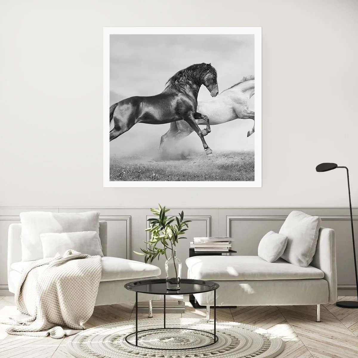 Póster - Ángeles y demonios - 60x60 cm