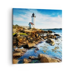 Cuadro sobre lienzo - Impresión de Imagen - Esperando vuestro regreso - 50x50 cm