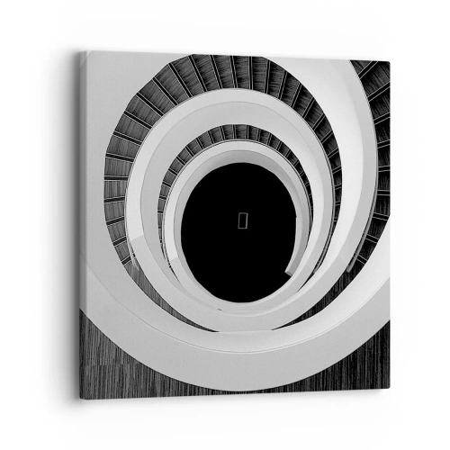 Cuadro sobre lienzo - Impresión de Imagen - Hacia el origen - 30x30 cm