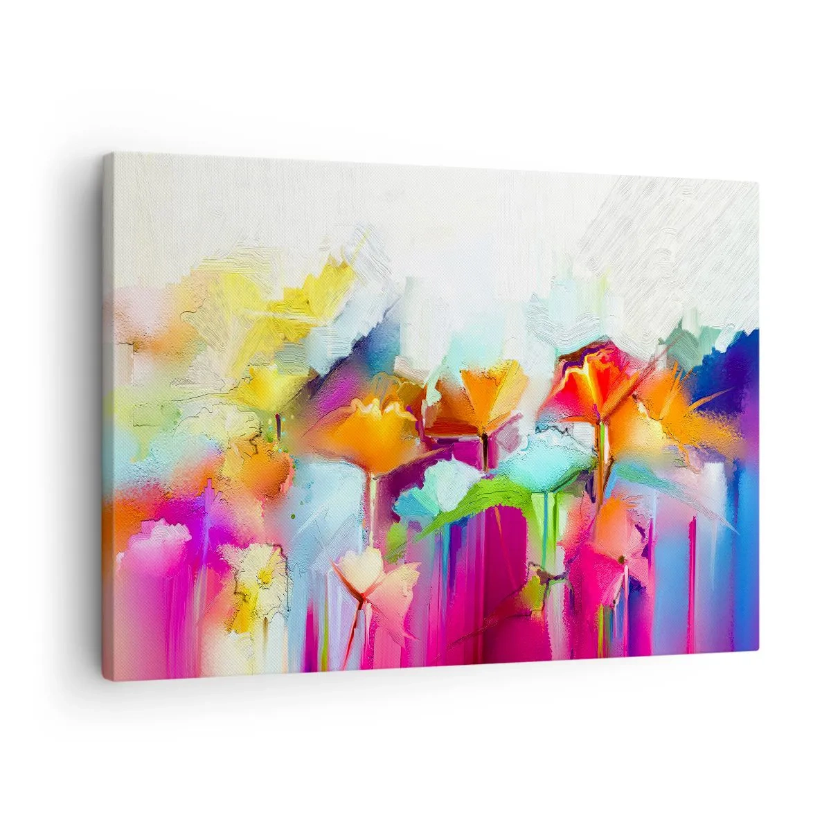 Cuadro sobre lienzo - Impresión de Imagen - Un arco iris ha florecido - 70x50 cm