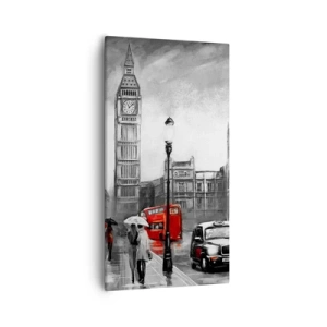 Cuadro sobre lienzo - Impresión de Imagen - No tan gris como la pintan - 55x100 cm