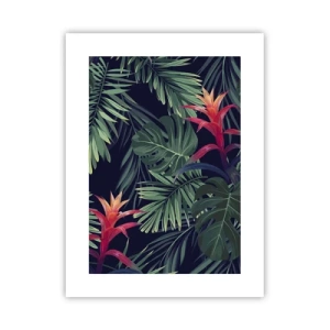 Póster - Encender el color verde - 30x40 cm