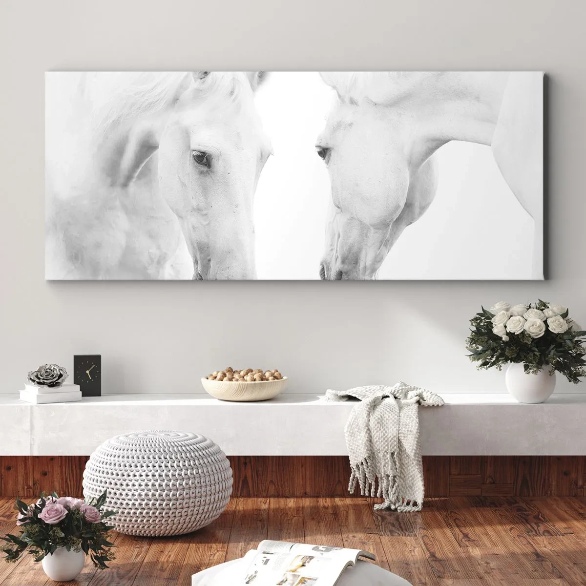 Cuadro sobre lienzo - Impresión de Imagen - ¿Es esto realmente la amistad...? - 100x40 cm