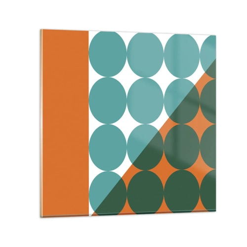 Cuadro sobre vidrio - Impresiones sobre Vidrio - Hacia arriba y en diagonal - 30x30 cm