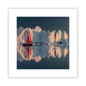 Póster - En el límite del mundo - 30x30 cm