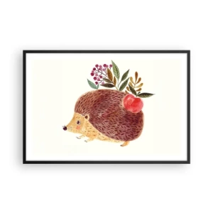 Póster en marco negro - Y ya te gusto - 91x61 cm