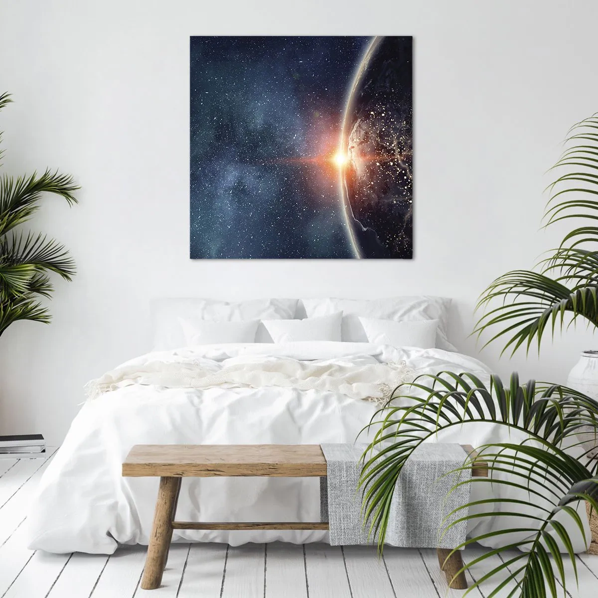 Cuadro sobre lienzo - Impresión de Imagen - En una nueva perspectiva - 60x60 cm