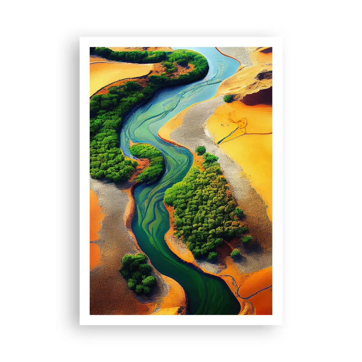 Póster - Río que da vida - 70x100 cm