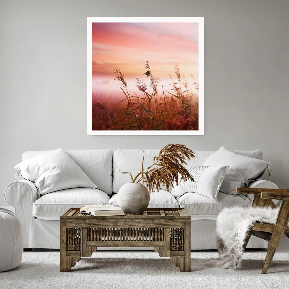 Póster - El arte del viento - 60x60 cm