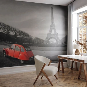 Fotomural Premium Canvas - Más parisino que el propio París - Ciudad, Torre Eiffel, París - 200x140 cm