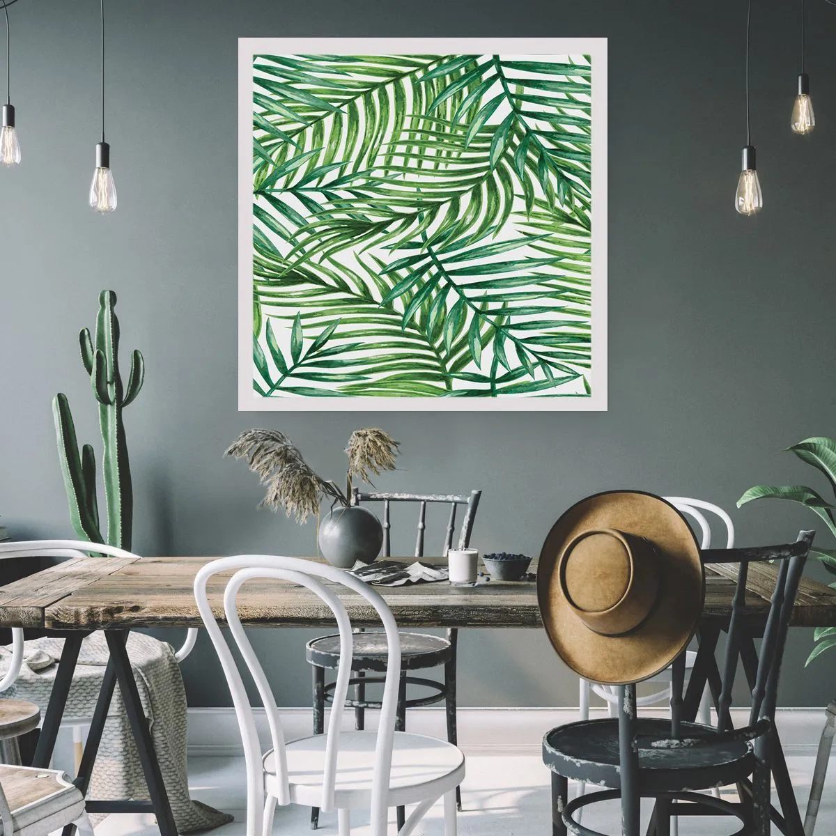 Póster - Bajo el verde - 30x30 cm