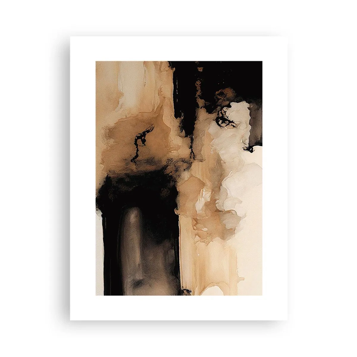 Póster - Una abstracción intrigante - 30x40 cm