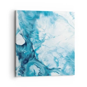 Cuadro sobre lienzo - Impresión de Imagen - Un concierto azul - 70x70 cm