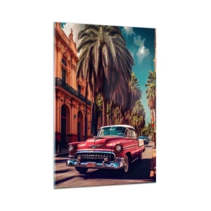 Cuadro sobre vidrio - Impresiones sobre Vidrio - Seguimos en La Habana - 70x100 cm