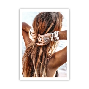 Póster - Hermanada con el agua y el sol - 70x100 cm