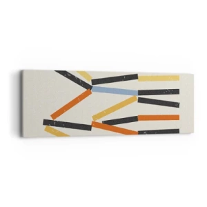 Cuadro sobre lienzo - Impresión de Imagen - Composición horizontal - 90x30 cm