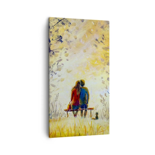 Cuadro sobre lienzo - Impresión de Imagen - Un momento mágico - 45x80 cm