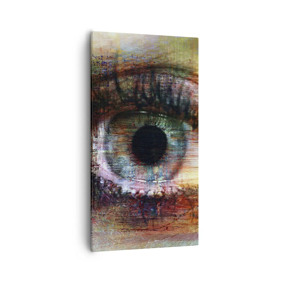 Cuadro sobre lienzo - Impresión de Imagen - Puedes mirar en el alma - 55x100 cm